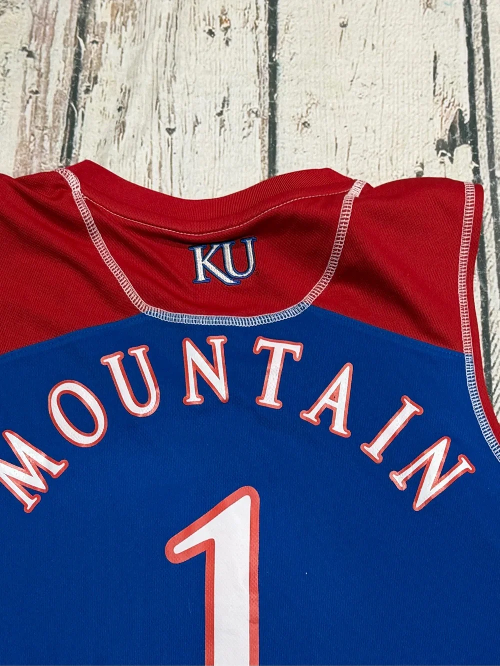 Kansas Jayhawks Custom Name Adidas Men's Sports NCAA Jersey
